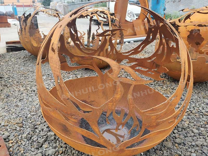 <h3>AHL corten steel: Fire Starters</h3>
