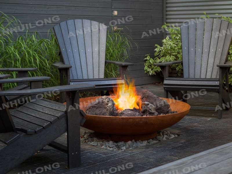 <h3>Sunnydaze 24 in Small Rustic Cast Iron Fire Pit Bowl with </h3>
