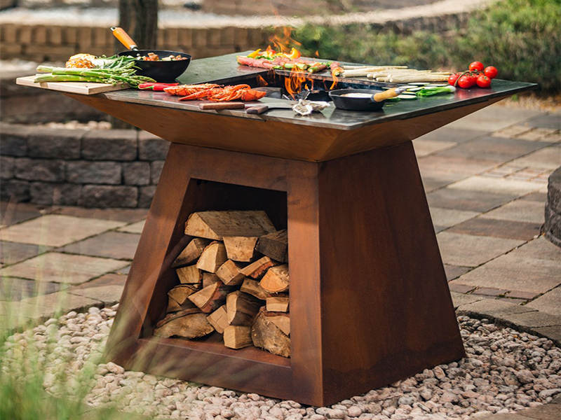 corten steel fire pit2
